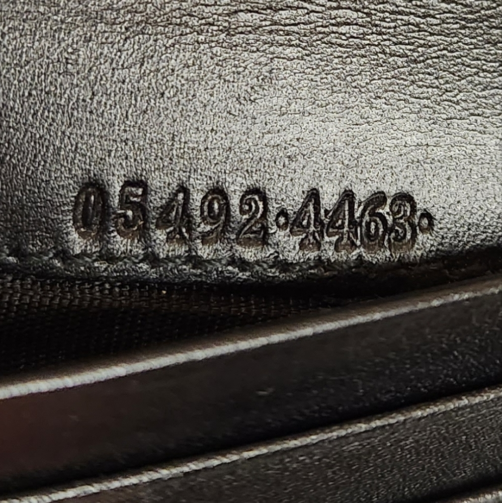 Auth Gucci GG Canvas/Leather Bifold Wallet - Picture 12 of 14